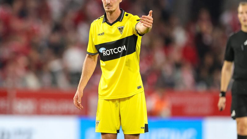 Danilo Wiebe, hier im August beim Spiel in Essen.Foto: firo sportphoto