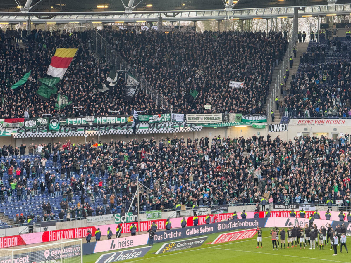 Preußen Münster klaut auch Hannover 96 Punkte - PreußenJournal