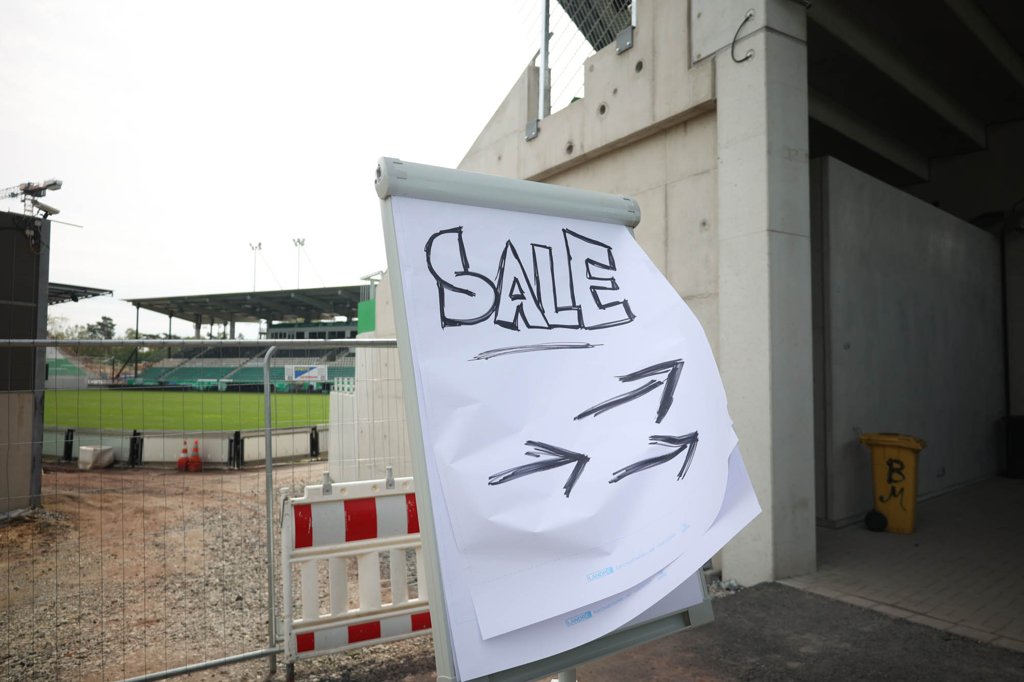 Lagerverkauf beim SC Preußen Münster