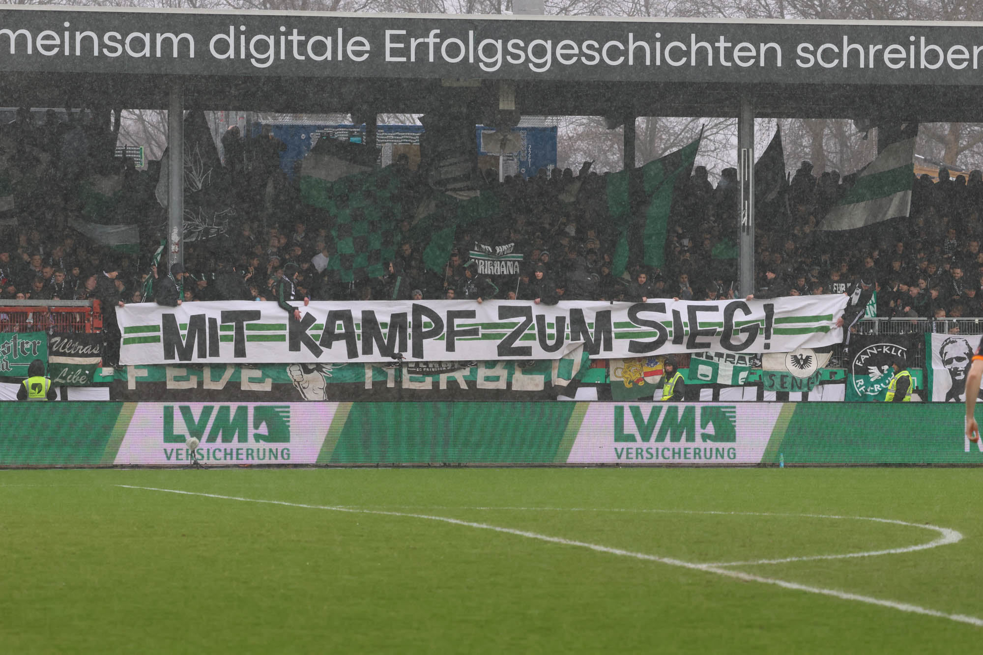 Stimmung drumherum wird angespannter