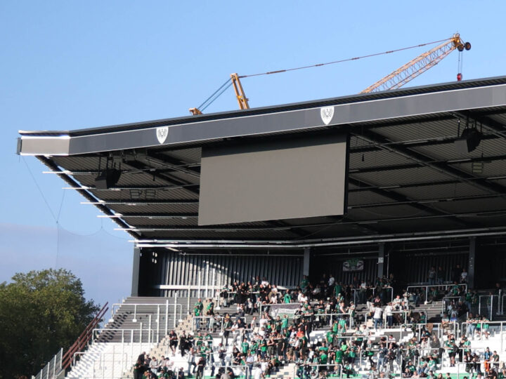 Kein Geld mehr für die Videowalls