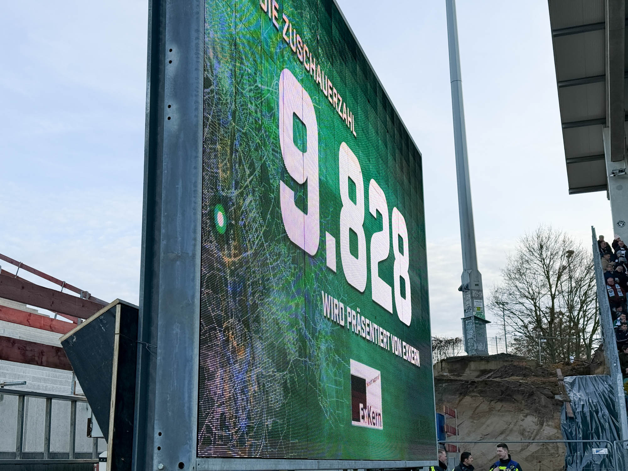 Gegen Elversberg: Zuschauer-Minus im LVM-Preußenstadion