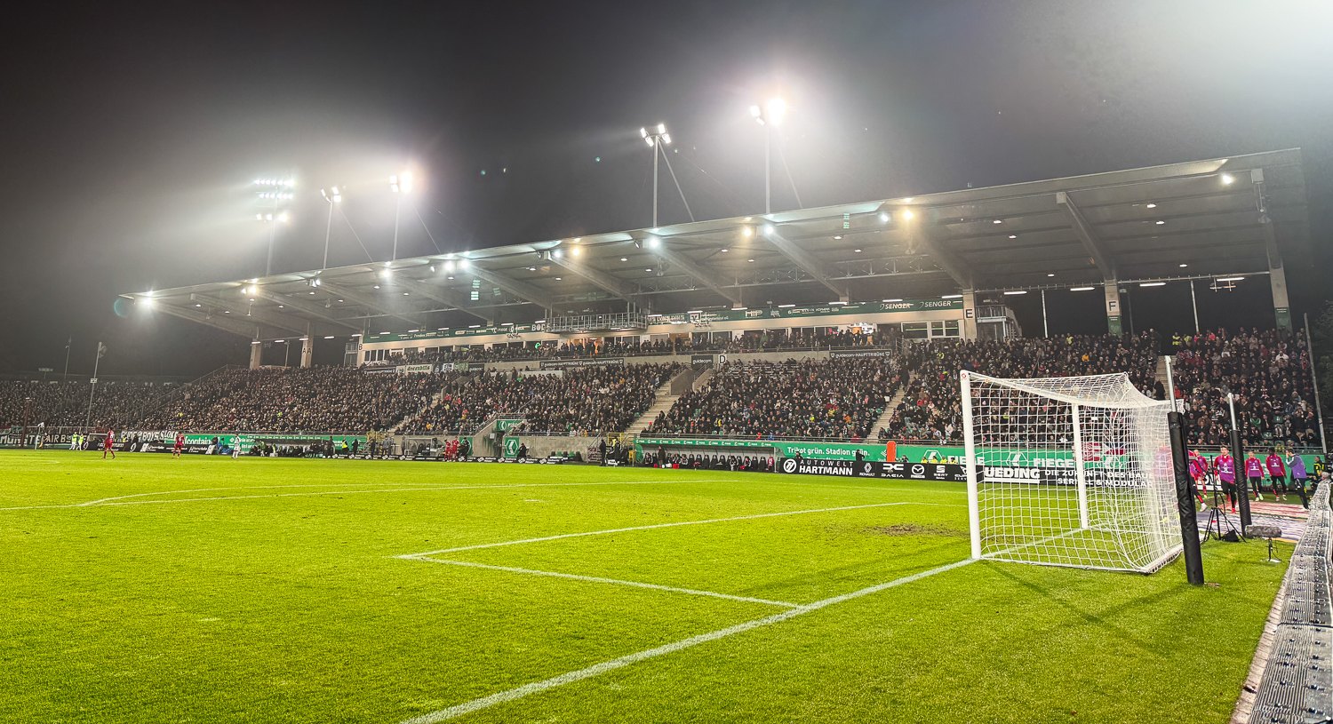 Spielplan: Preußen Münster dreimal unter Flutlicht