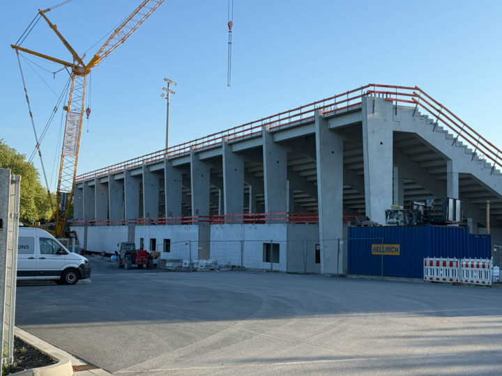 6. Mai 2025: LVM-Preußenstadion Bautagebuch 19
