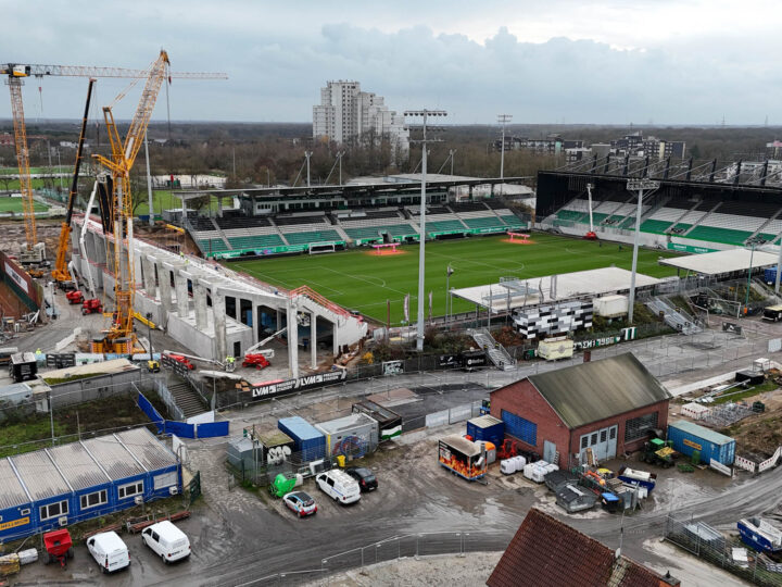 Bautagebuch 37: Ostkurve wächst rasant…