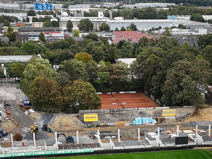 Weitere Bäume fallen am Preußenstadion
