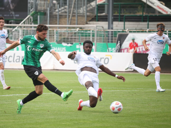 Auch Charalambos Makridis bleibt beim SC Preußen Münster