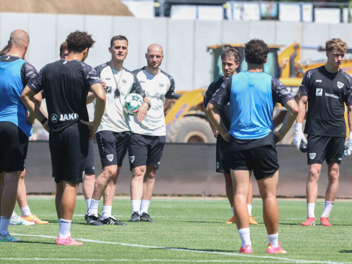 Trainingsauftakt in Münster: Rein in die Saison
