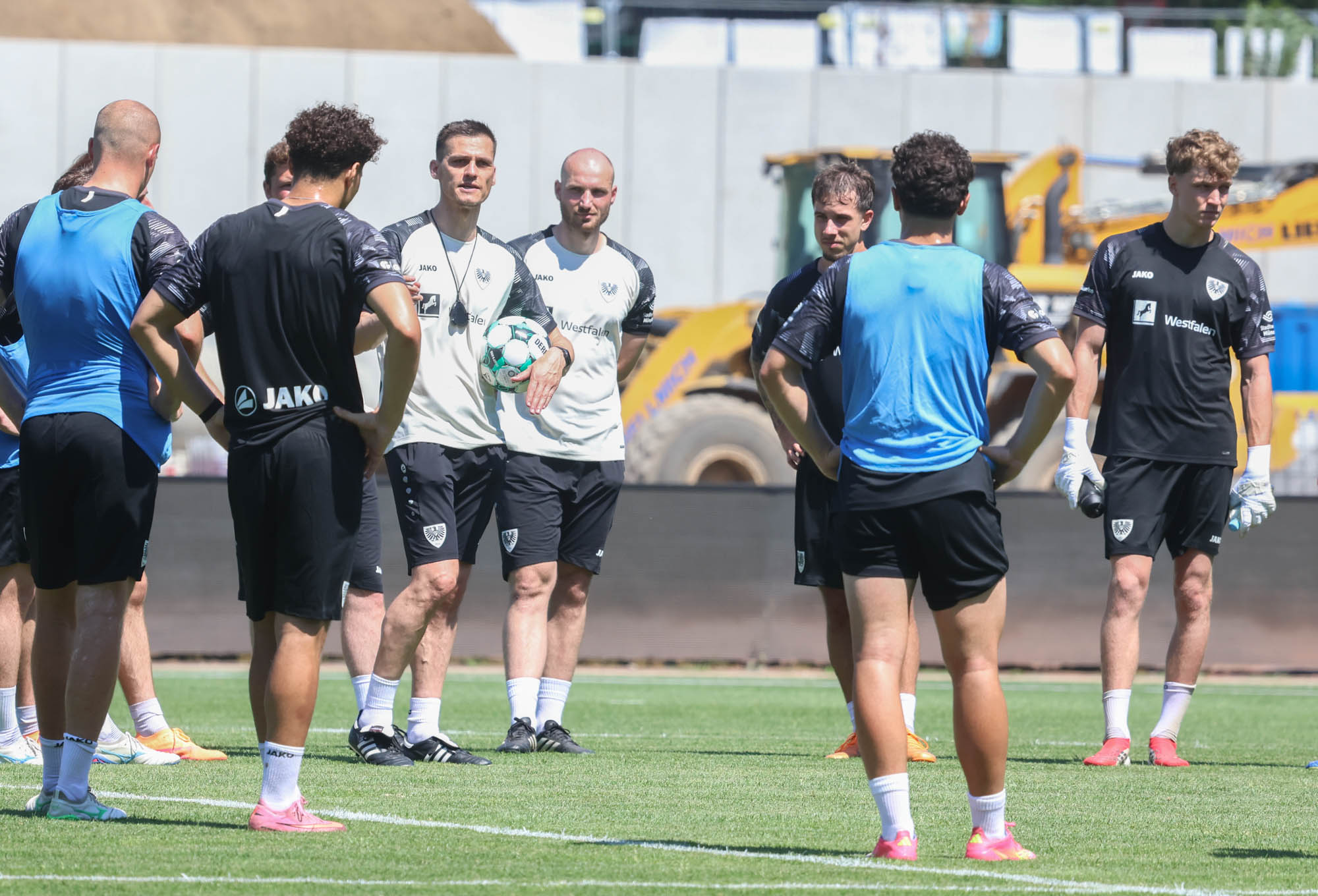 Trainingsauftakt in Münster: Rein in die Saison