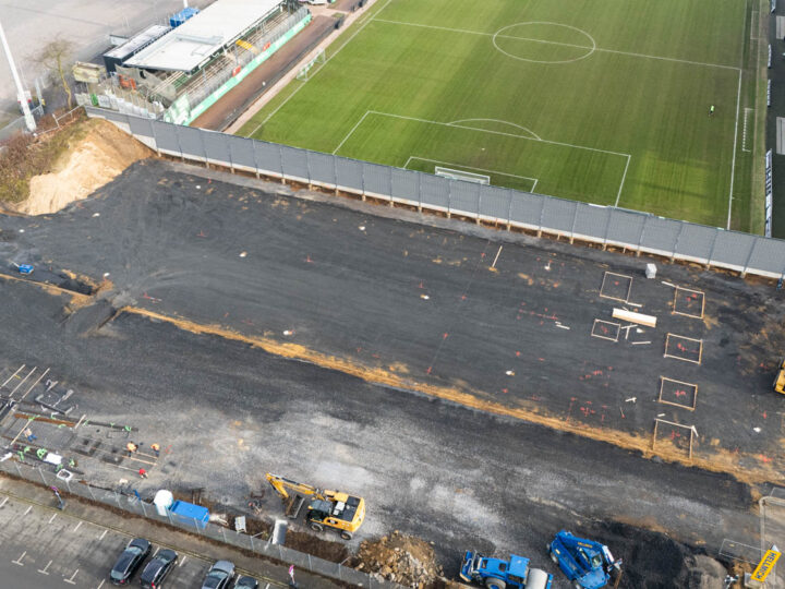 Westtribüne im Preußen könnte schneller als erwartet stehen