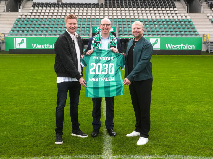 Westfalen und SC Preußen Münster verlängern Exklusivpartnerschaft bis 2030
