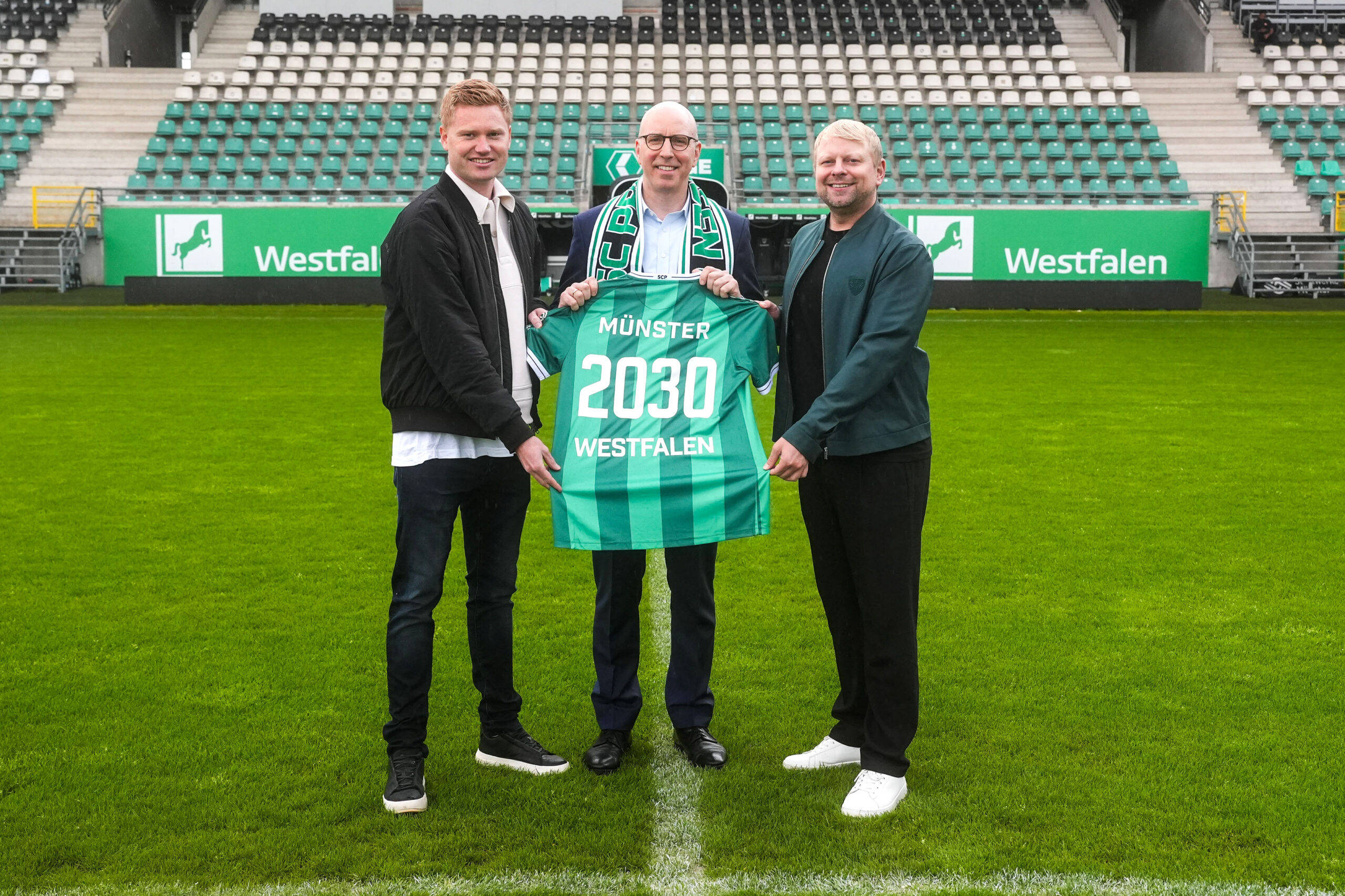 Westfalen und SC Preußen Münster verlängern Exklusivpartnerschaft bis 2030