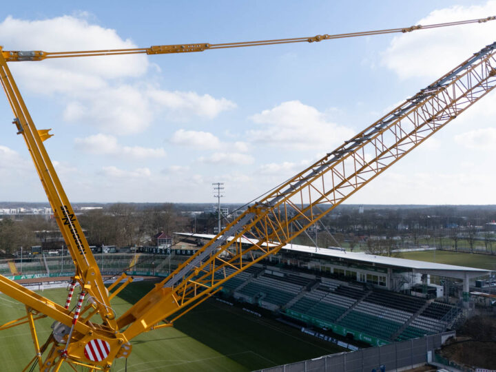 Preußenstadion: Warten auf die nächste Teilbaugenehmigung