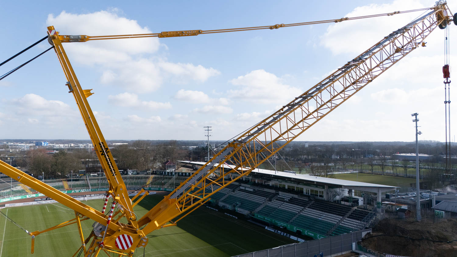 Preußenstadion: Warten auf die nächste Teilbaugenehmigung